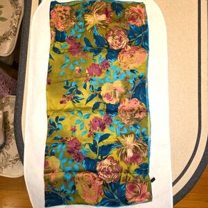 Floral Silk Scarf